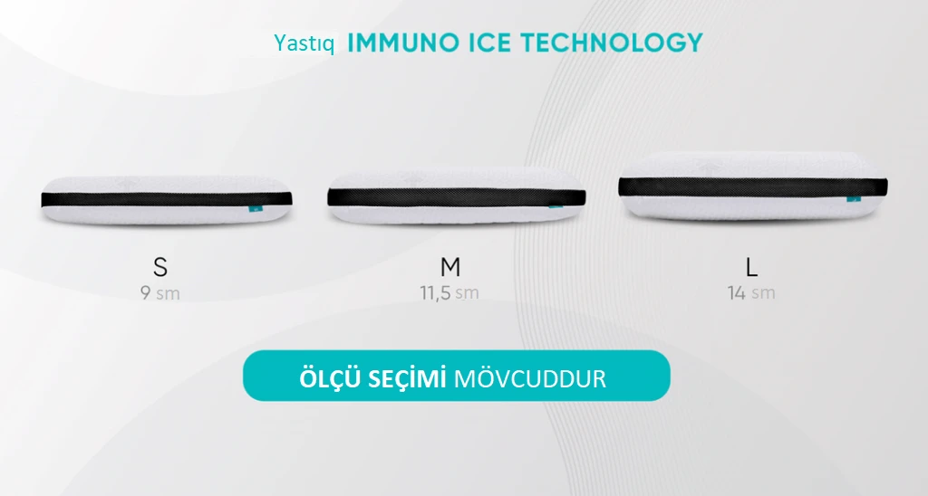 Yastıq Immuno Technology Black Şəkil - 11 - большое изображение